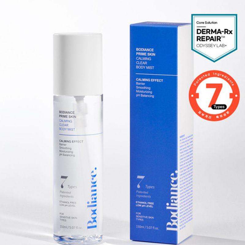 Bodiance Prime Skin Calming Clear Soothing Body Mist Spray 150ml