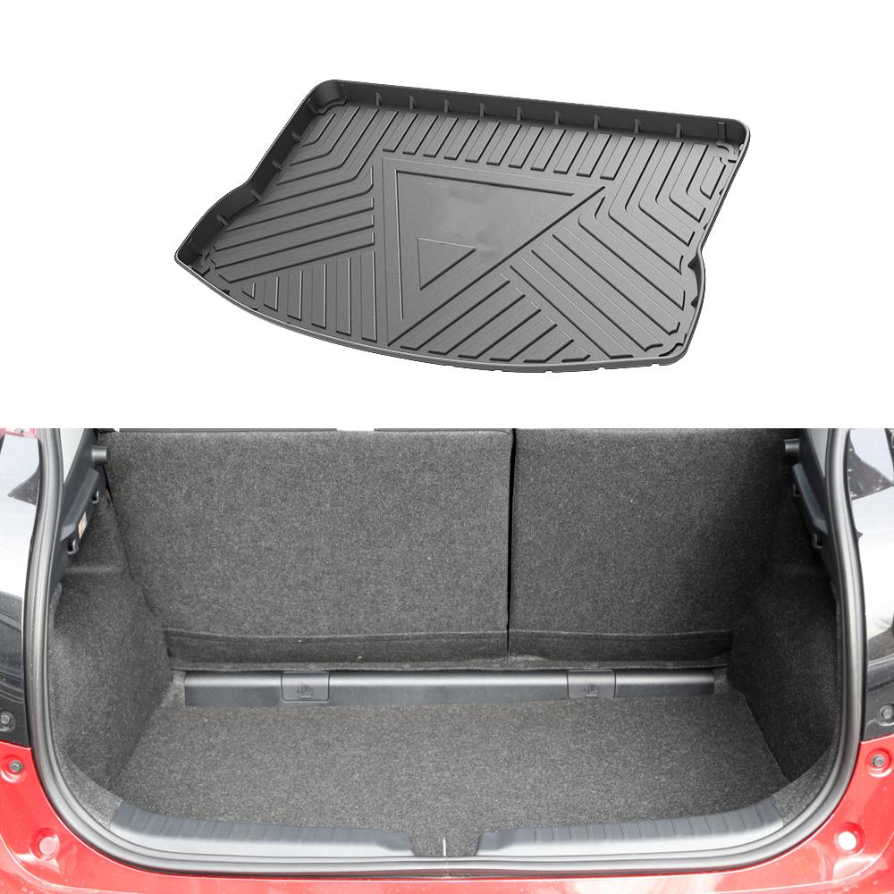Car Special Mat Tray for Toyota Yaris XP150 2014~2025 2025 TPE Waterproof Floor Pad Rear Trunk Space Decoration Rug Accessories