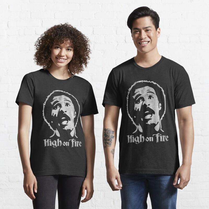 

Повседневная футболка «High on Fire Music»