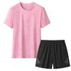 Short Sleeved Sports Suit Summer Loose Casual Two-piece Set