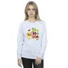 Disney Womens/Ladies Winnie The Pooh Ho Ho Ho Scarf Sweatshirt