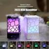 Electric Air Humidifiers Water Cube Ultrasonic Aromatherapy Diffuser Essential Oil Diffuser 7 Colours Aroma Diffuser Humidifier