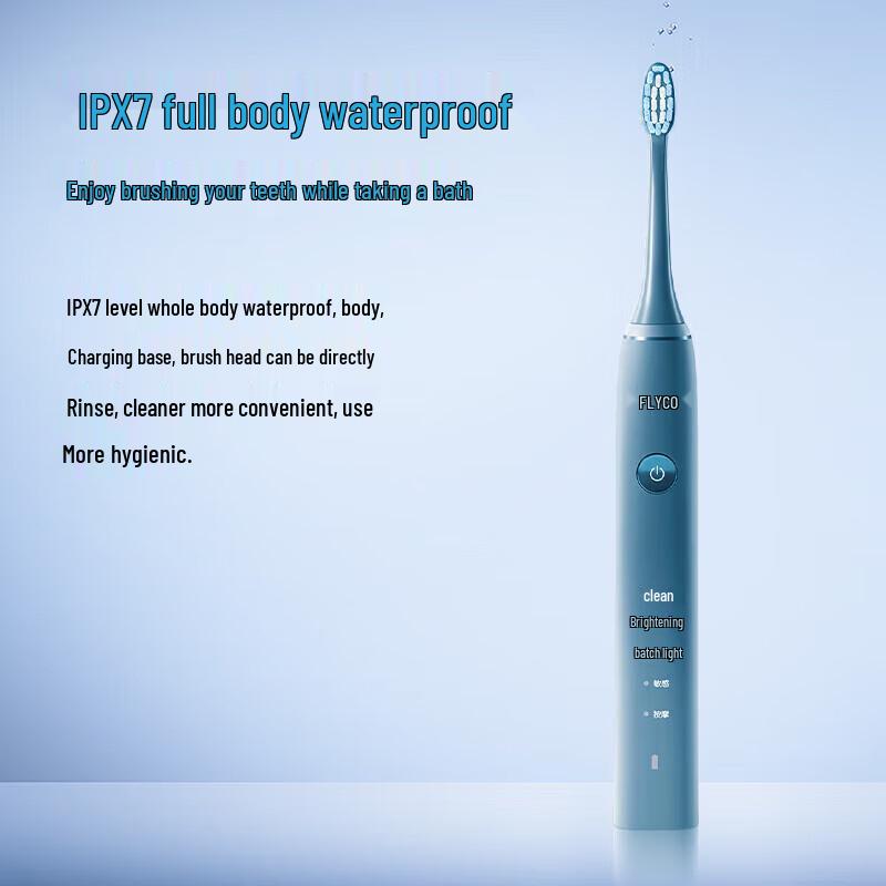 FLYCO FT7105 Deep Cleaning Sonic Electric Toothbrush