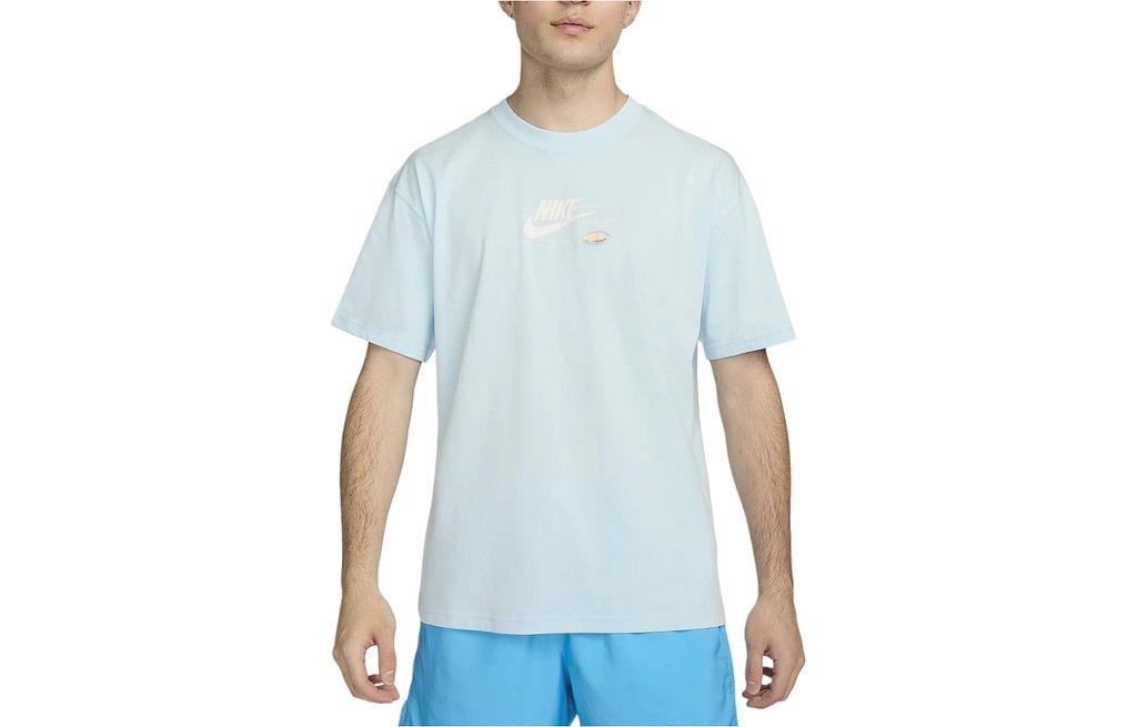 Nike Max90 T Shirt Men s Glacier Blue FV4048-474 L