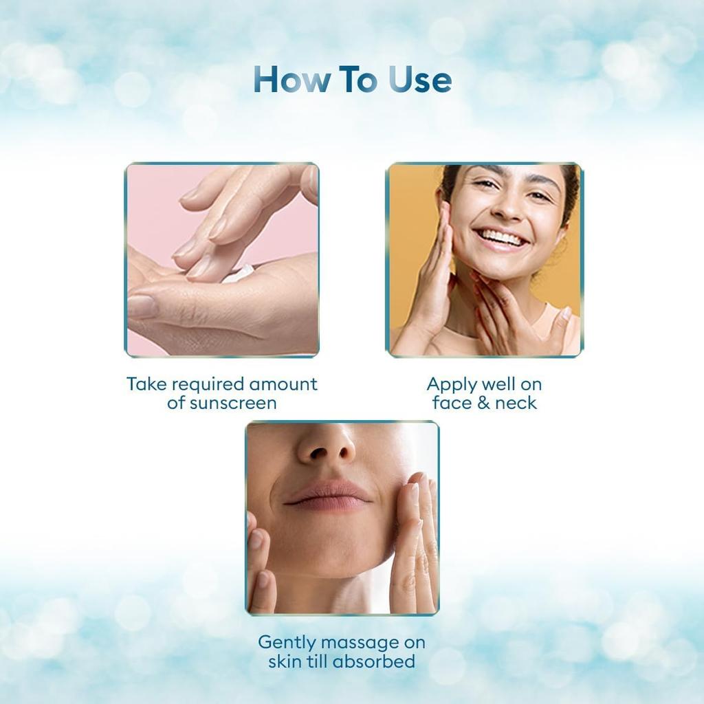 VLCC De-Tan SPF 50 PA+++ Sunscreen Gel Creme 110 g For Daily Sun Protection And Even Tone With Lightweight Feel