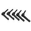 2Pcs M4 M5 M6 M8 Clamping Lever Machinery Adjustable 7-Shaped Handle Locking External Male Thread Knob