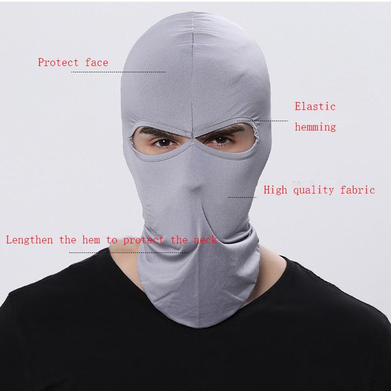 Motorcycle Cycling Balaclava Full Face Ski Mask Bicycle Hat Windproof Breathable Anti-UV Motocross Motorcycle Helmet Liner Hats