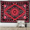 Burning Sun Tapestry Wall Hanging Bohemian Style Hippie Tapis Witchcraft Mandala Home Decor Background