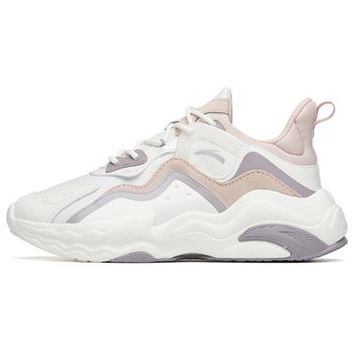 Life Collection MIX4.0 Slip Resistant Abrasion Resistant Low Top Chunky Sneakers Women's White Pink 122218812-5
