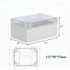 High Quality Waterproof Outdoor Junction Box Transparent 10 Styles Electronic Instrument Housing Case Plastic Enclosure Cover