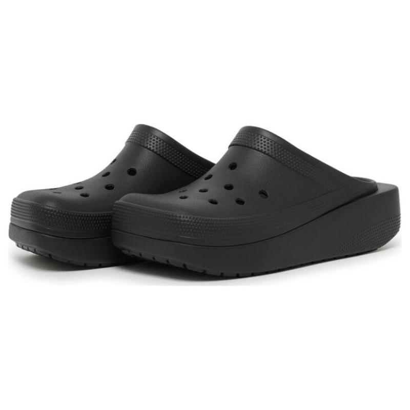 Crocs Classic Clogs Blunt Toe EVA Sandals Unisex 'Black'