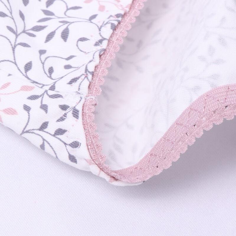 Deanfun Women's Cotton Mid-Waist Printed Briefs 3-Pack