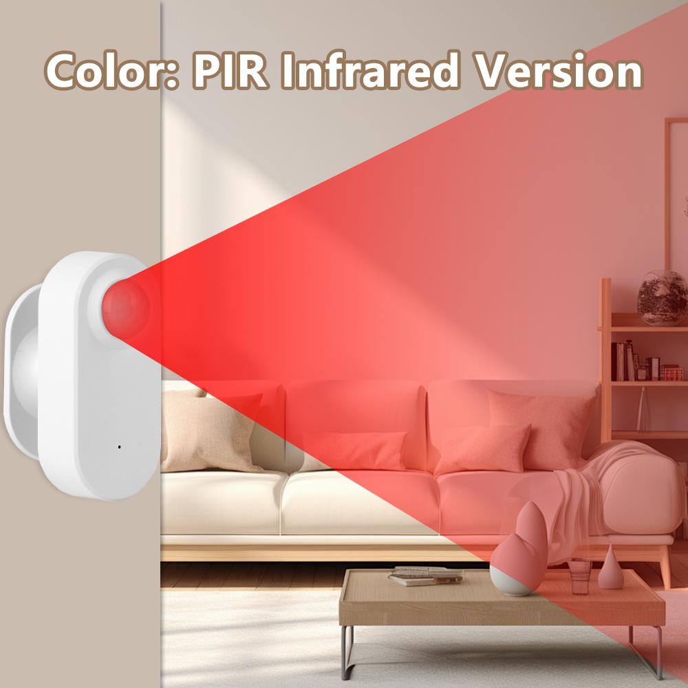ZG-204ZS Human Presence Detector,Luminance/Distance Detection, Smart PIR Motion Sensor Support Zigbee 2mqtt Home Assistant