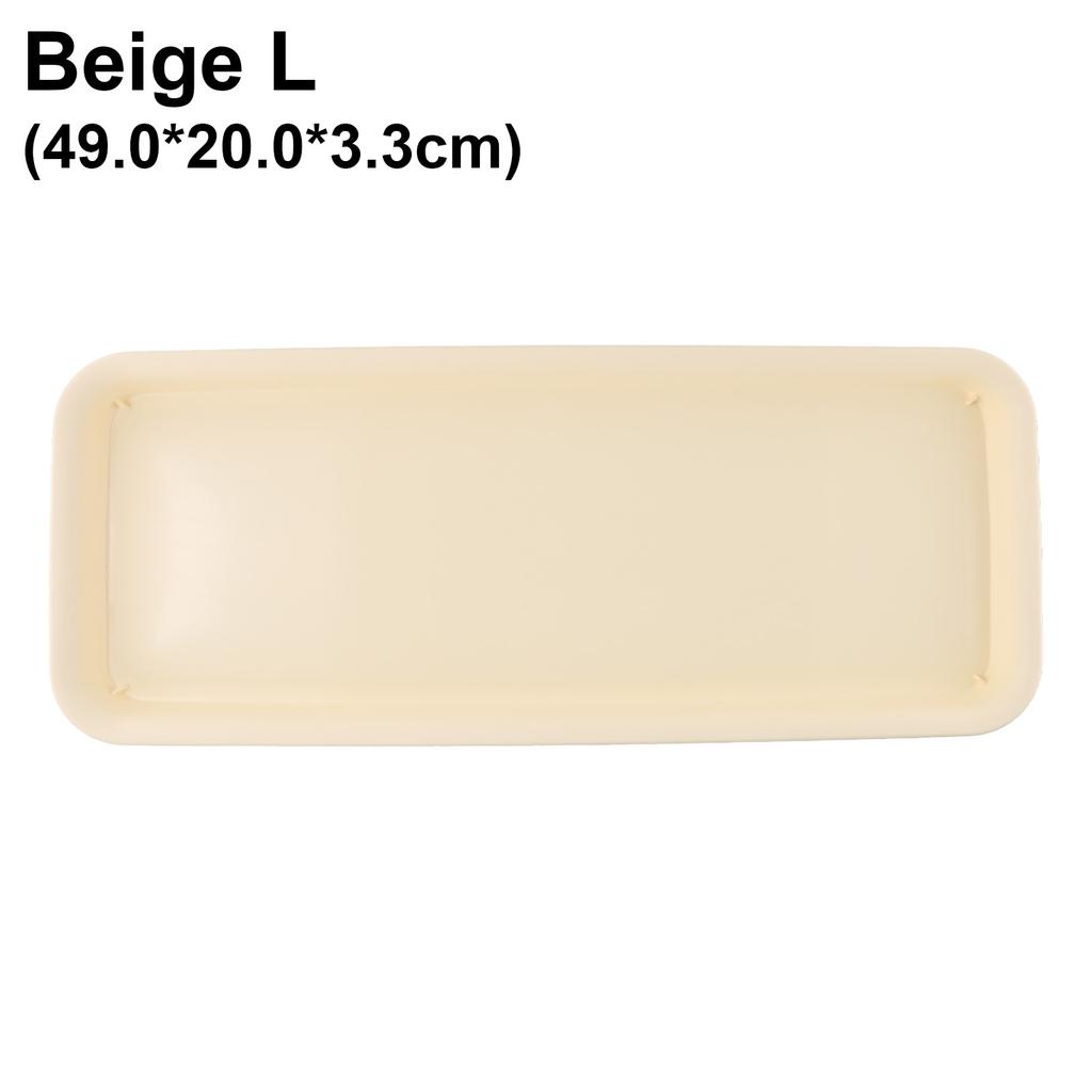 Heavy Duty Resin Saucer for Potted Plants Rectangle Design Ensures Effective Water Collection and Floor Protection