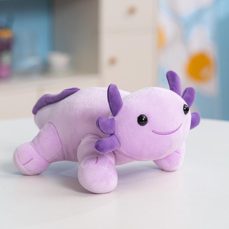 Giocattoli Morbidi di Peluche Axolotl Cuscino di Peluche Axolotl Kawaii Animali di Peluche Regali di Natale Axolotl Decorazioni per la Casa Regali per Ragazze