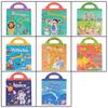Kindergarten Educational Scene Stickers: DIY Focus Training Quiet Book