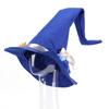Halloween Party Felt Witch Hat Adjustable Party Witch Hat for Cosplay Masquerade Costume Decoration Supplies