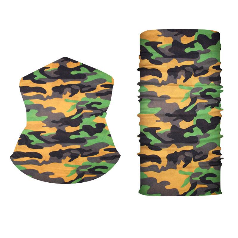 Outdoor Camouflage Magic Headscarf Sports Cycling Mask Summer Men and Women Sun Protection Travel Fishing Neck Cover Full Face Towel