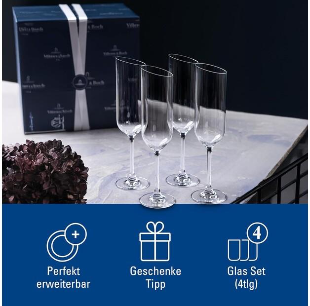 Villeroy & Boch NewMoon Sektgläser, 4 Stück (1136538130)