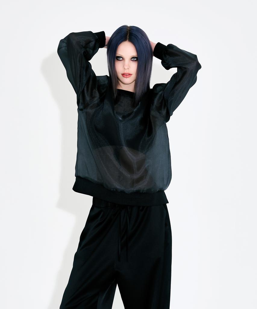 WARDOG Organza Sweatshirt Black