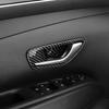 For Hyundai Tucson NX4 2026-2026 Car Tuning Carbon Fiber Inner Door Bowl Handle Frame Cover Interior Accessories