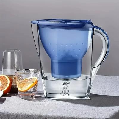 Bollitore per acqua domestico da 3,5 litri con 3 dispositivi di filtraggio, purificatore d'acqua al carbone, filtro non tossico, bollitore portatile per acqua potabile