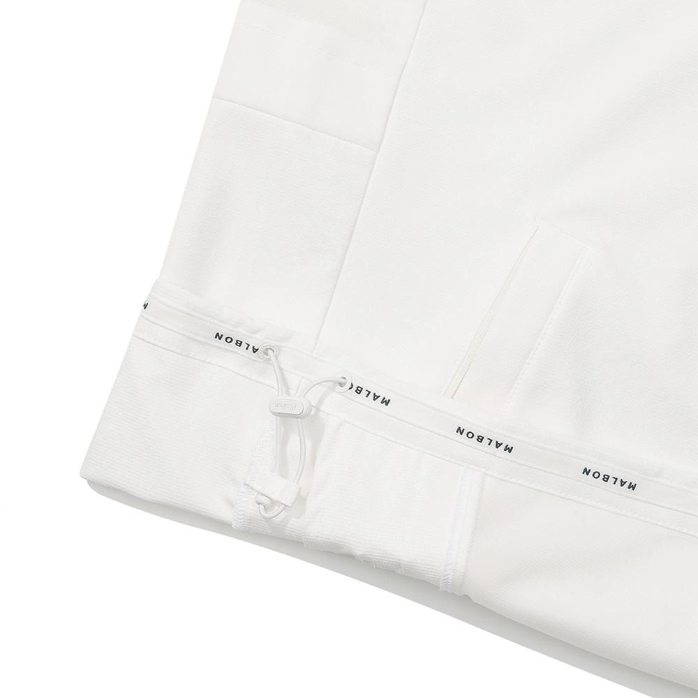 Malbon Golf Bucket Ventil Anorak White (Man)