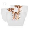 10pcs Lot Gift Paper Bags With Handle for Clothes Shopping Makeup Packaging Food(21*7*15cm)