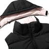 XueZhongFei Men's Winter Hooded Down Vest