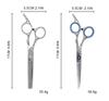 Factory Directly Professional Straight & Thinning Shears Stainless Steel Titanium Coated Pet Cat Dog Grooming Scissors Kit Set