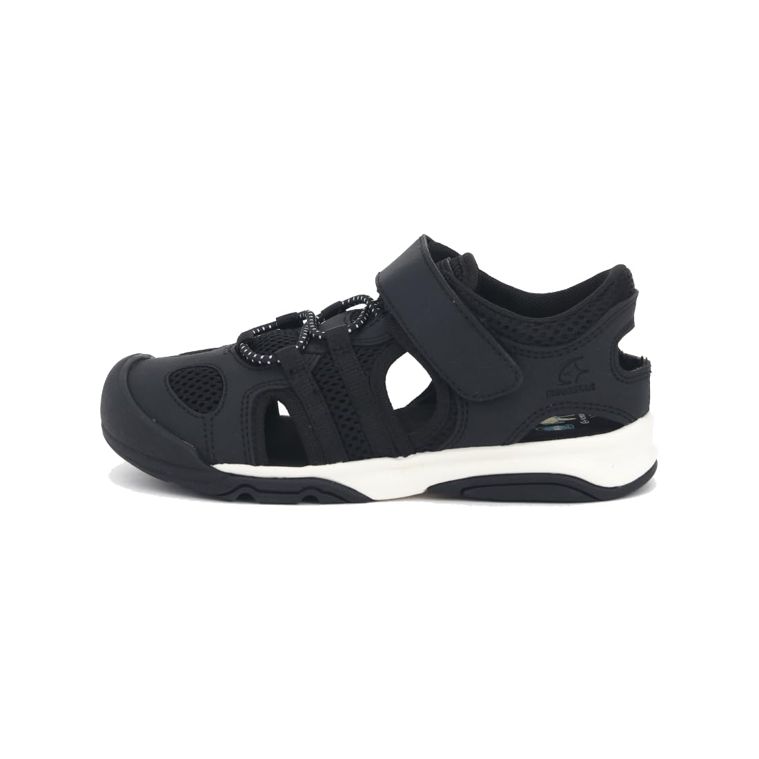 

Moonstar MF New 2E S013C/S017C Kids Sandals, Black, Color, 17.0 cm,