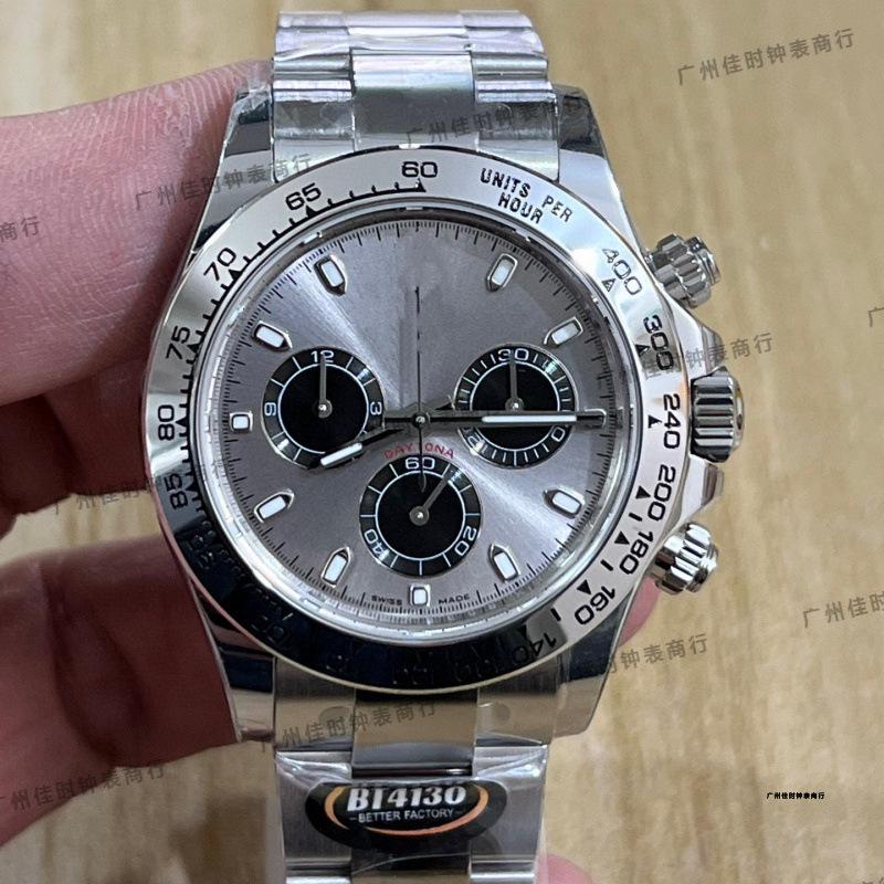 Laojia Daytona Multifunctional Men's Mechanical Watch with Three Dials and Six Hands