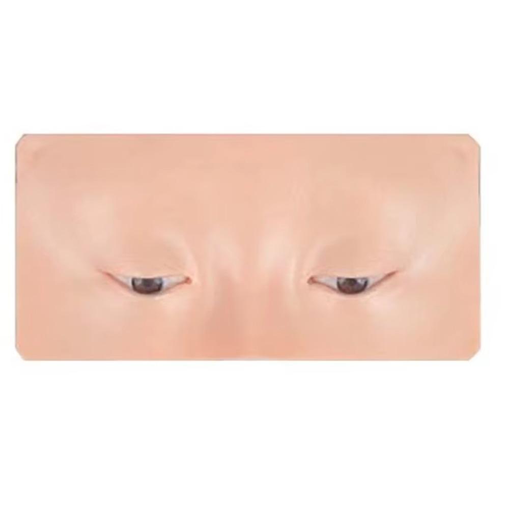 Pelle per Pratica Tatuaggio Sopracciglia Modello Realistico 3D Pad per Allenamento Eyeliner Viso Pratica Eyeliner
