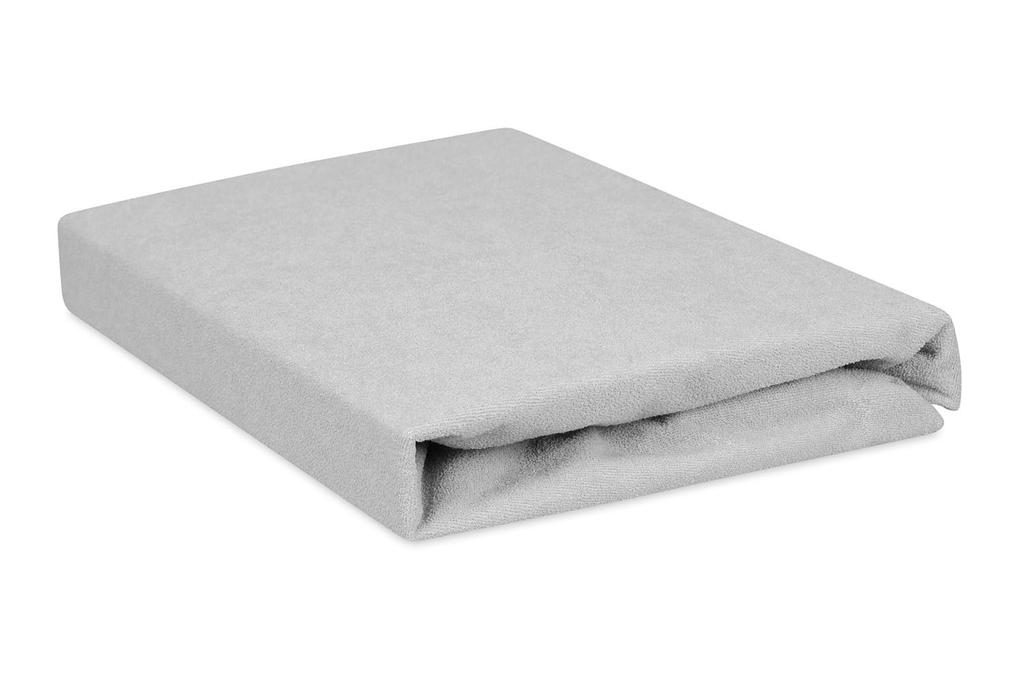Terry Fitted Sheet 130/140x190/200 Classic Gray