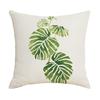 Federa Cuscino con Stampa Floreale, Copricuscino Traspirante per Tutte le Stagioni, Federa Cuscino con Design Botanico Nordico Tropicale, Morbida Custodia Decorativa per Cuscino per Divano Letto Sedia
