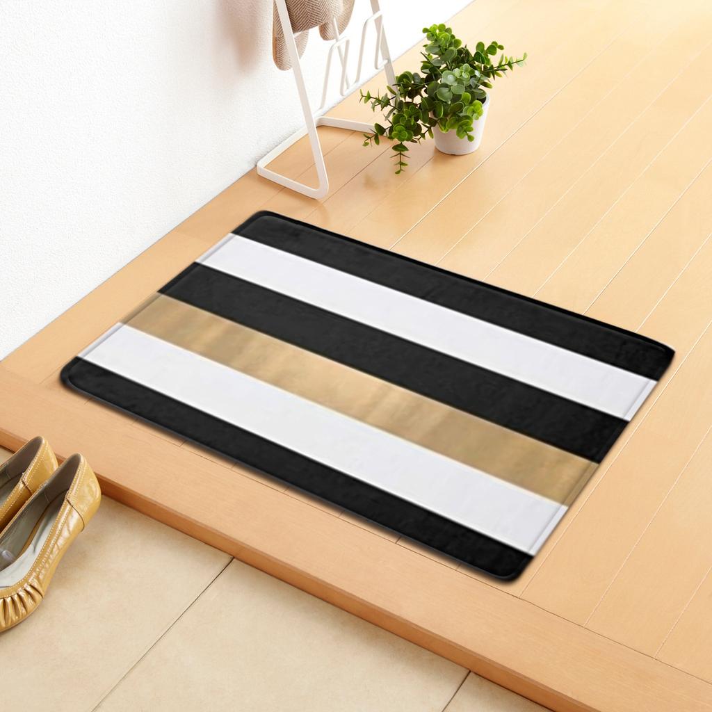 Creative Home Door Mat Water Absorbent Non-Slip Mat Living Room Kitchen Floor Mat Bedroom Carpet