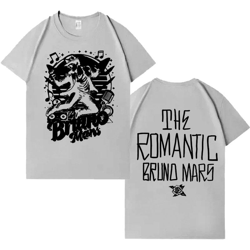 Rapper Bruno Mars Hip Hop Music Graphics Tshirts Mens Womens Casual High Quality Short Sleeve Tee Shirt Crewneck Cozy Streetwear