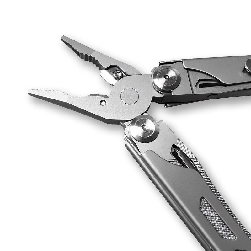 28-in-1 Stainless Steel Folding Pliers Camping Portable EDC Mini Pliers Screwdriver