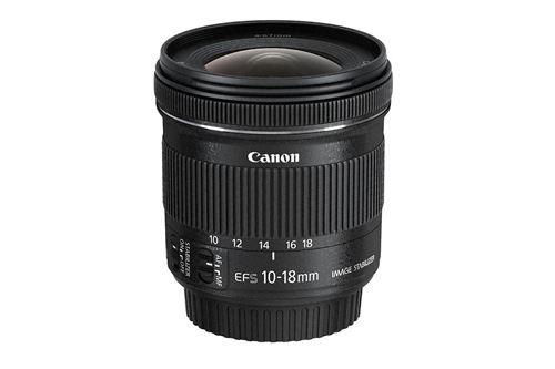 Canon EF-S 10-18mm f/4.5-5.6 IS STM camera lens Black