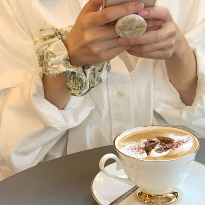 Oar French Etoile Scrunchie [Green]