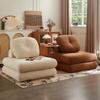 Nordic Modern Single Sofa Small-sized Dual-use Tatami for Living Room Bedroom Leisure Chairs Comfortable Furniture 60x60x40cm