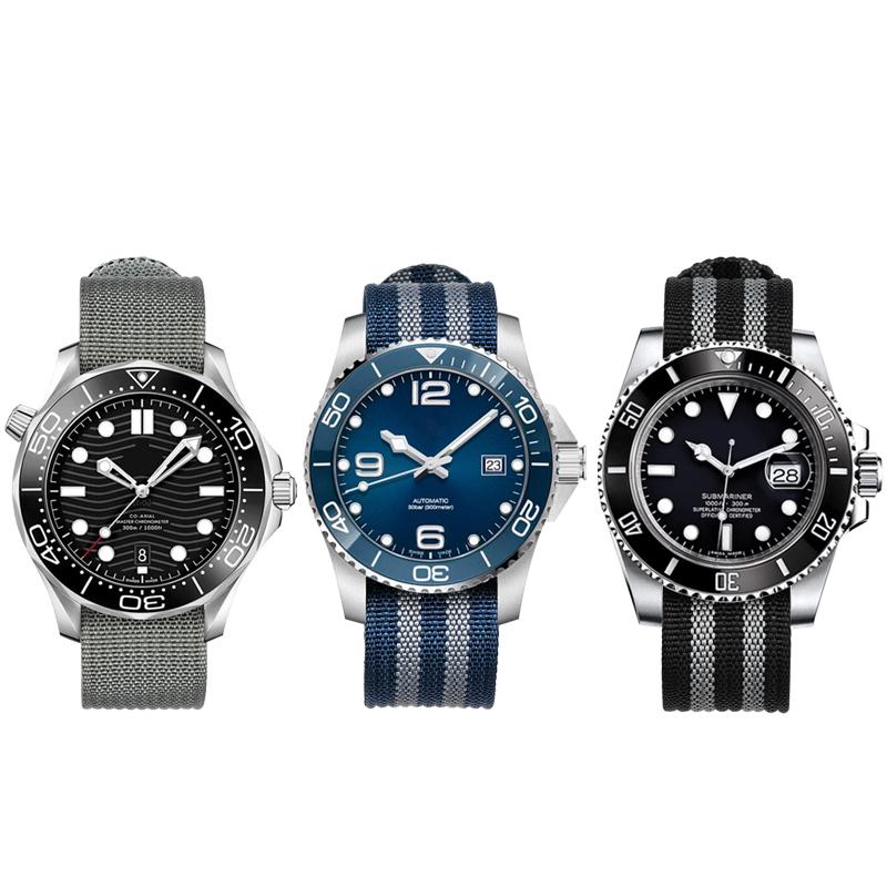 Nylon Strap 20mm 22mm Thick Premium Ballistic Nylon Strap for Men and Women Washable Bracelet Bracelet Watch Accessori