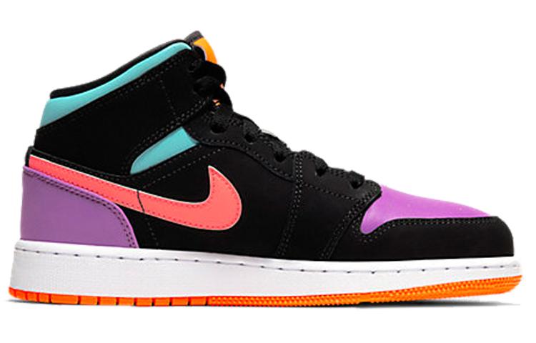 Jordan 1 Mid 'Multi-Color' GS 554725-083