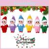 Cute 2.9in Tree Elf Doll Kids Bookshelf Fireplace Toy Decor