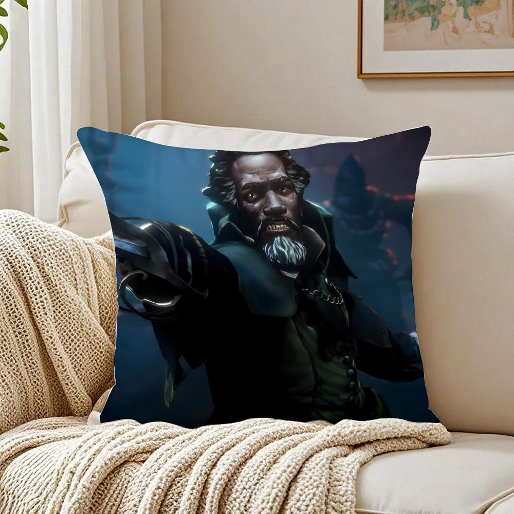 game dark No RRest for the WWicked Cushion Cover Pillowcase Antidustmite living Room Sofa Decor Cushion Room