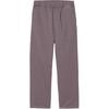 Flint FW24 Tapered Cut Square Label Minimalist Casual Pants Unisex Pants Plum I029919-2LQ-GD