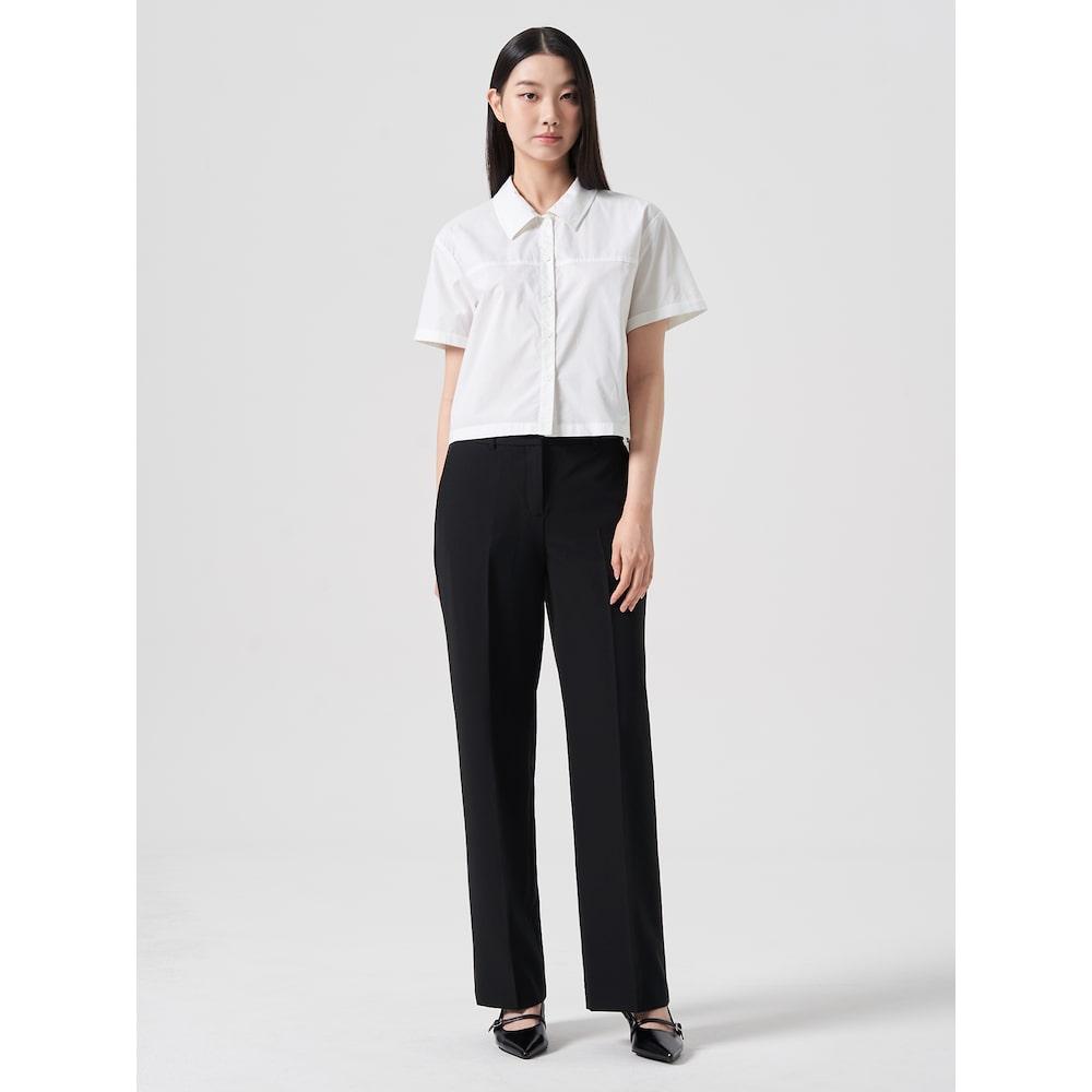8seconds [Everyday Slacks] Straight Slacks Black (324721Lya5)