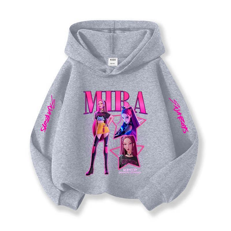 Americká dětská K-popová mikina tenká a pohodlná. Oblékni to a staneš se z tebe pohledný chlap jako princátko