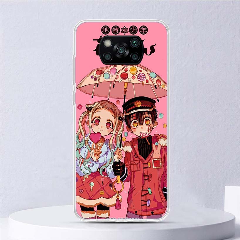 Toilet Bound Hanako Kun Anime Soft Case For Xiaomi Poco X7 X6 X5 X4 X3 Nfc F7 Ultra F6 F5 Pro Phone Cover F4 Gt F3 M5S M4 M3 M5