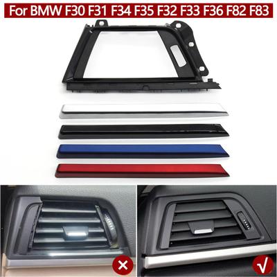 LHD Front Left Dash AC Vent Grille Outlet Cover Panel Lower Trim Strip For BMW 3 4 Series F30 F31 F34 F35 F32 F33 F36 F82 F83